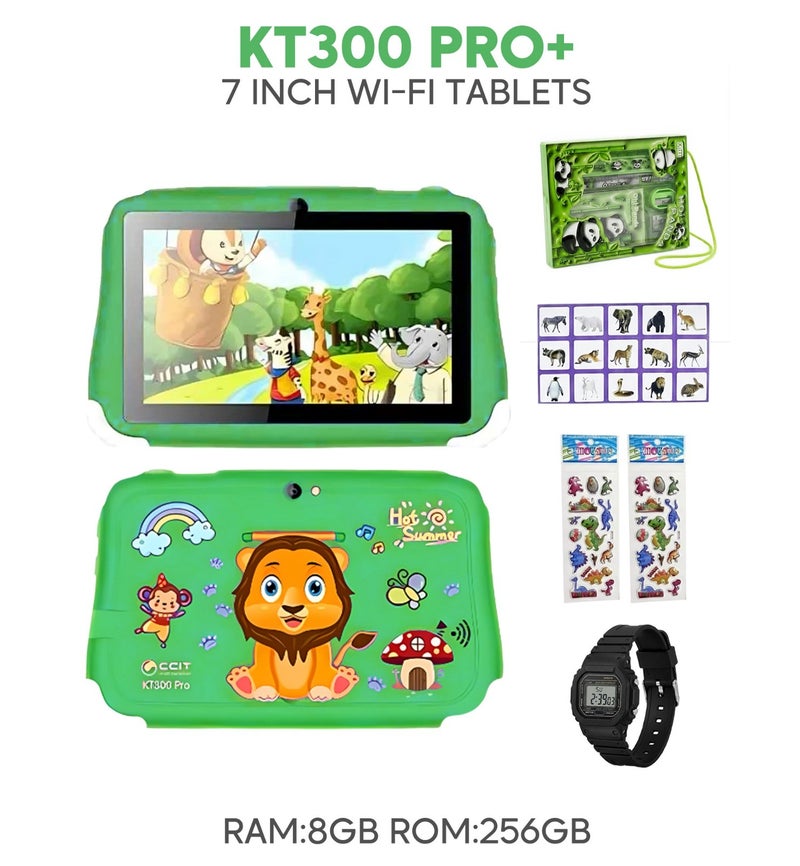 تابلت أطفال CCIT KT300 Pro+ – شاشة 7 إنش – رام 8 جيجا – ذاكرة 256 جيجا